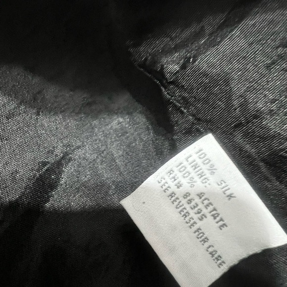 Ann Trinity Woman’s 100% Silk Evening Jacket Blazer Embellished Size Small - Picture 4 of 11